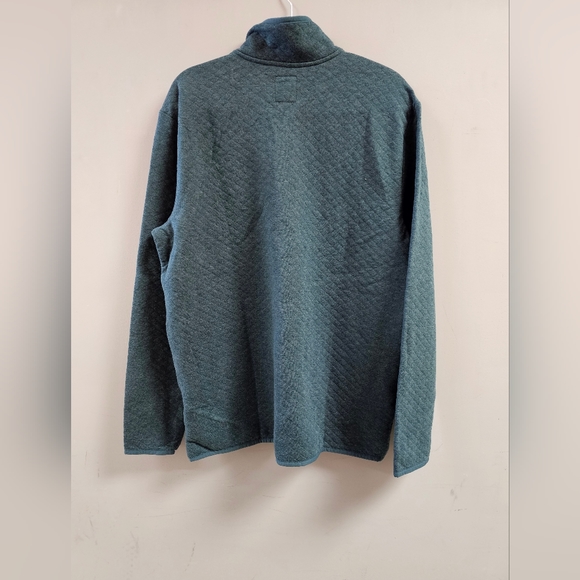 Men's Sweatshirt Quarter Snap Quilted - Picture 3 of 3